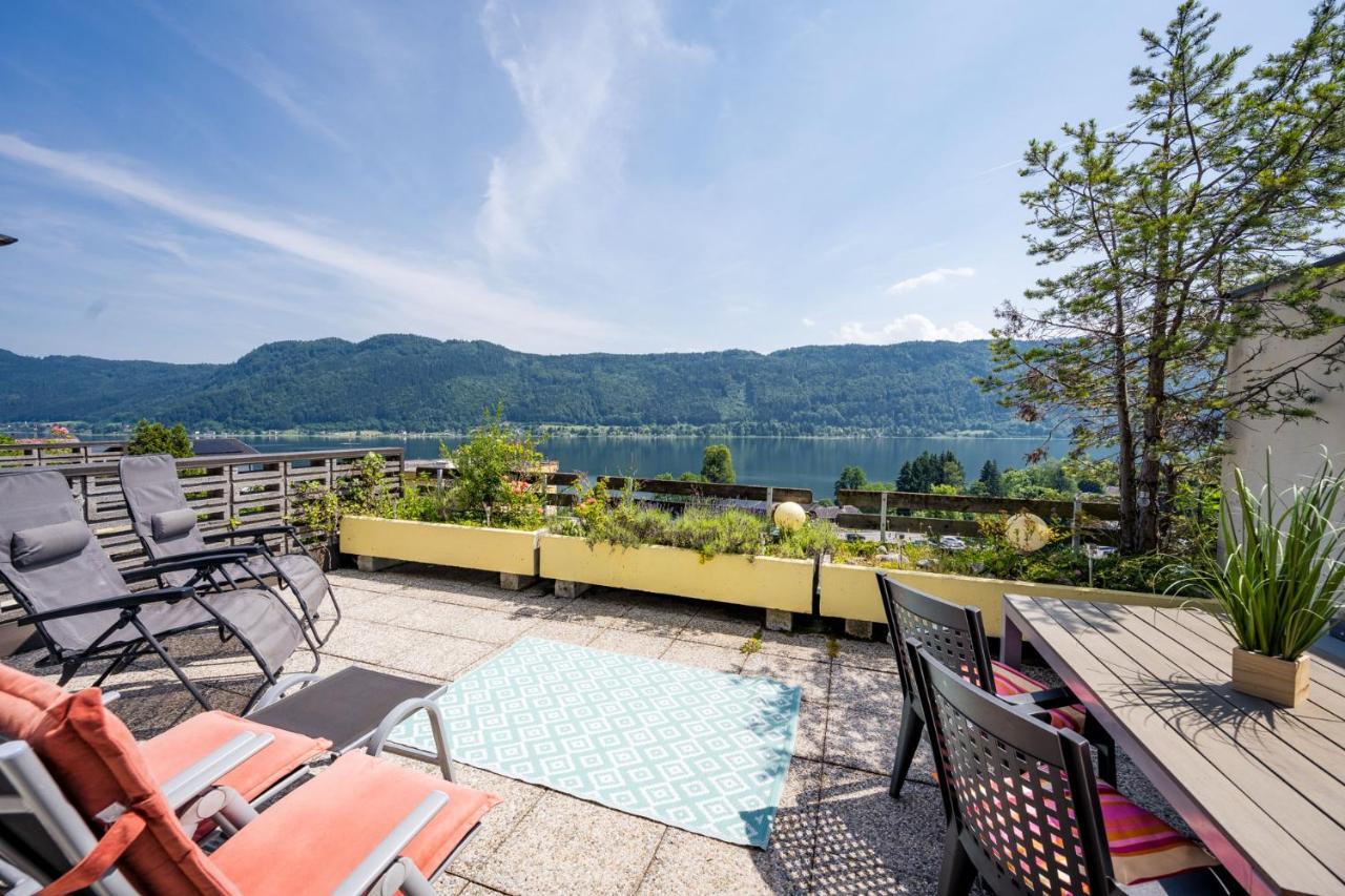 Wohnung Seeblick Sattendorf Bagian luar foto