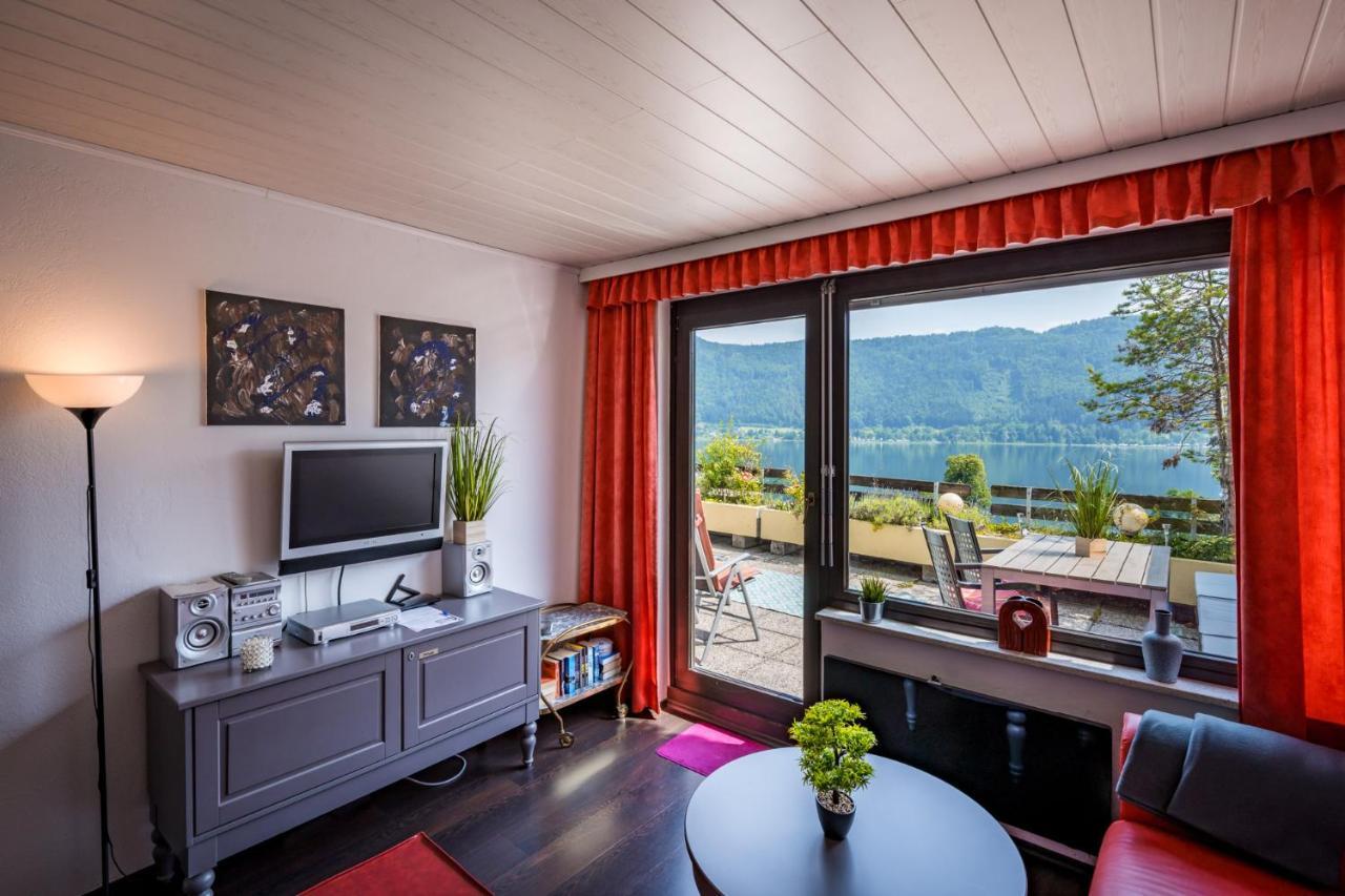 Wohnung Seeblick Sattendorf Bagian luar foto