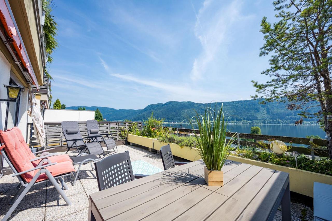 Wohnung Seeblick Sattendorf Bagian luar foto