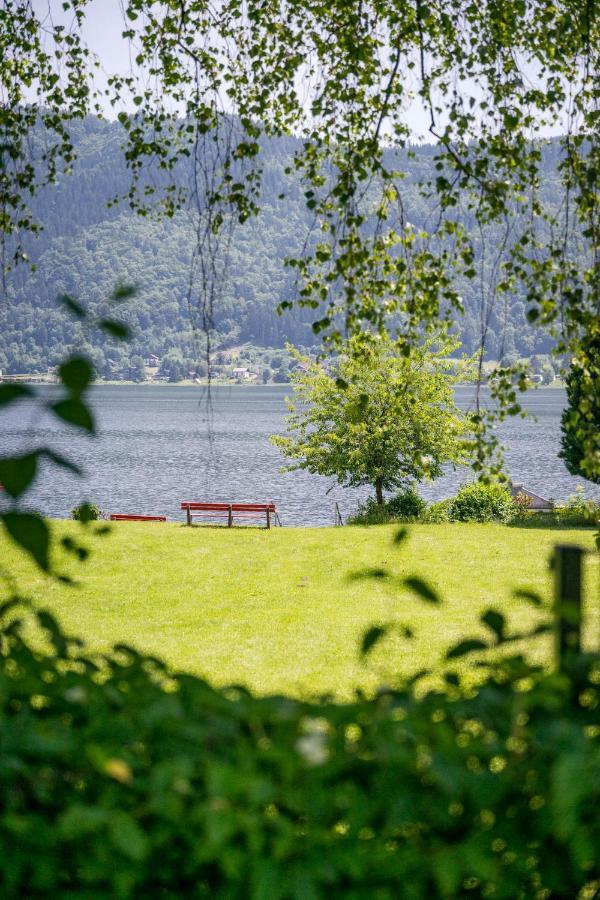 Wohnung Seeblick Sattendorf Bagian luar foto